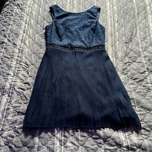 Dark blue formal dress